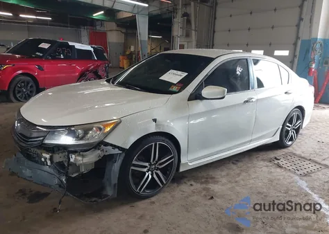 2017 Honda Accord Sport Se из США, поврежденный, VIN 1HGCR2F1XHA186328